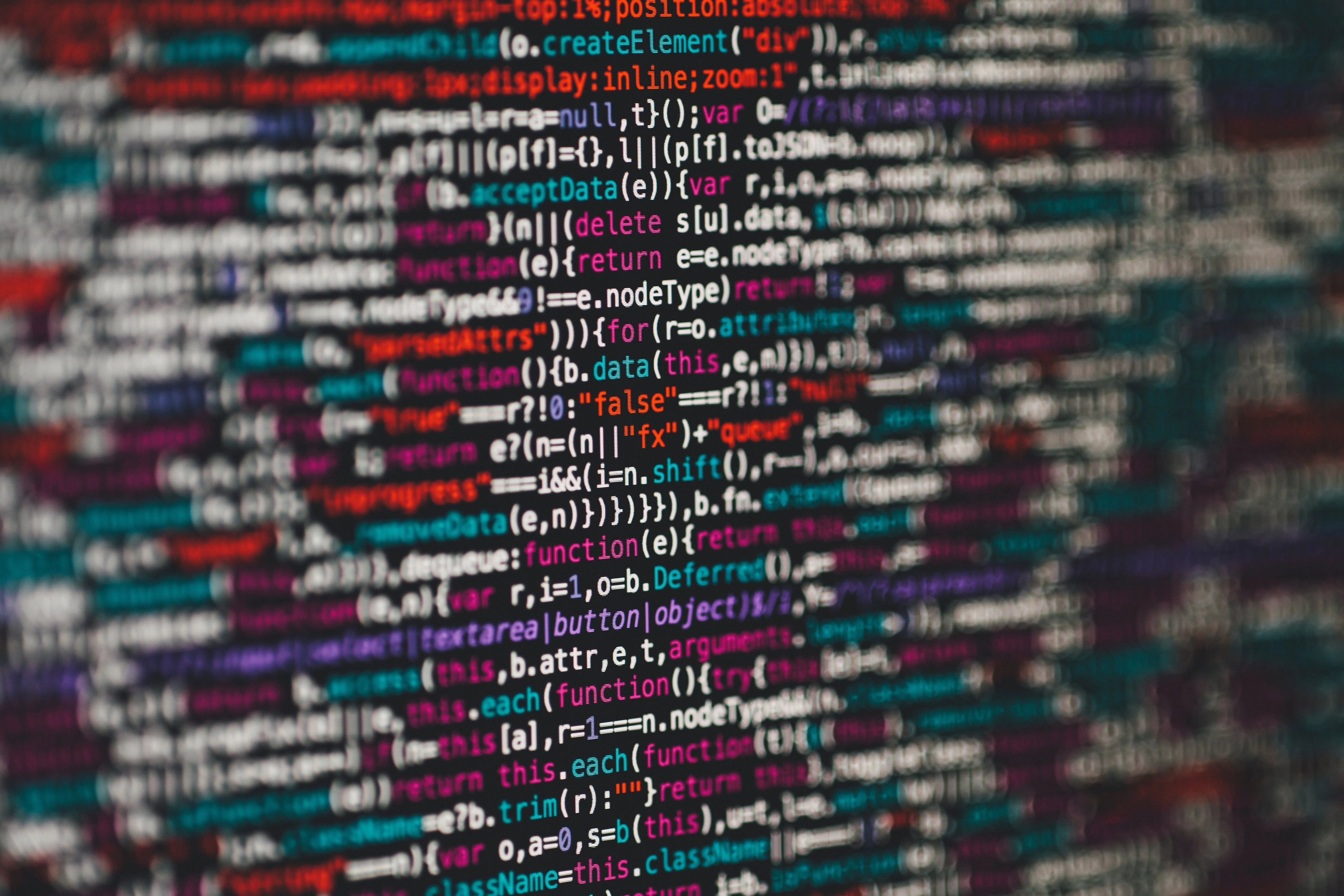 Monitor with data or code